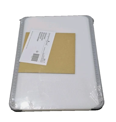 Pampered Chef Cutting Board #1012 NIP 9 x 13 inch Polypropene with Side Rulers - Image 1 of 3