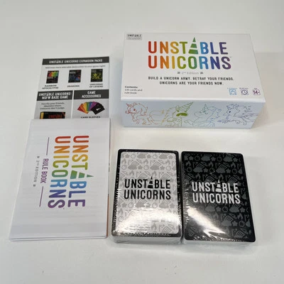 Unstable Unicorns - The Game - 2nd Edition (Open box - Never Used) - Image 1 of 3