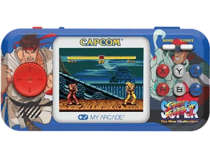 Consola retro portátil - My arcade Pocket Player Pro Street Fighter II, - Imagen 1 de 6