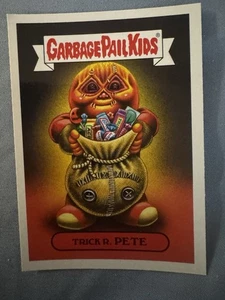 Sam Trick R Treat film horror Halloween Topps secchio della spazzatura carta per bambini #2 - Foto 1 di 1