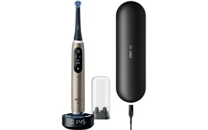Oral-B iO Series 10 Electric Toothbrush Lunar Gold Rechargeable Smart Clean - Picture 1 of 7
