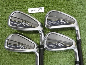 Callaway Paradym X Forged Irons 7-P Cypher 50 5.0 Senior Graphite with Mid Grips - Picture 1 of 10