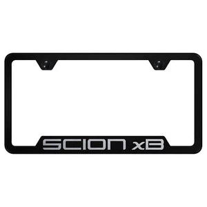 Toyota Scion xB Laser Etched Logo Cut-Out License Plate Frame - Picture 1 of 5