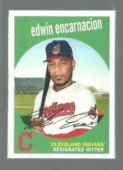 2018 Topps Archives Venezuelan Gray Back #53 Edwin Encarnacion (ref 69485) - Image 1 of 1