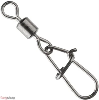 Daiwa Egg Snap Swivel Karabiner mit Wirbel 3 Größen Angelvorfach Hecht Barsch