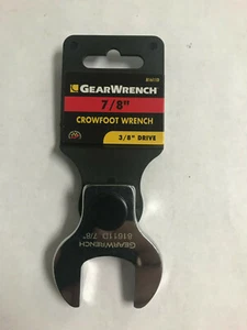 GearWrench 81611 7/8-Inch Crowfoot Wrench 3/8-Inch Drive - Foto 1 di 4