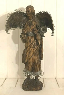 Escultura del Arcángel Miguel del escultor Jean Camille Nasson MUY RARA Encontrar Foto 1 de 4