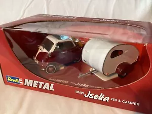 Revell 1/18 Scale - 08959 BMW Isetta 250 & Camper Caravan Red - Bild 1 von 1
