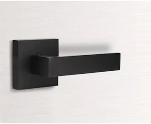 KNOBWEL Matte Black Passage Or Closet Function Heavy Duty Door Handle (1 Pc) - Picture 1 of 6