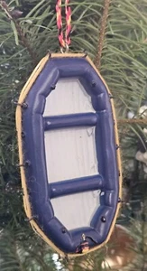 Inflatable River Raft Hanging Ornament White Water Beach Ocean Fishing Floating - Picture 1 of 6