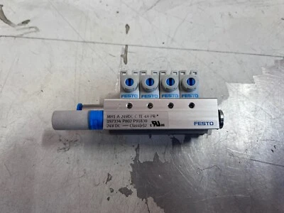 FESTO Miniatures Solenoid Valves MH1-A-24VDC-C-TE-4V-PR - Image 1 of 3
