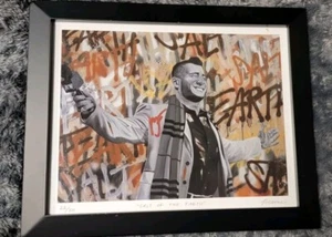 🔥NAOMI ROSENBLUM MJF Signed #/50 AEW CHAMP Art Print COA MAXWELL AUTOGRAPH CARD - Picture 1 of 5