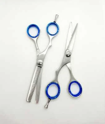 Profi Linkshänder Effilierscheren Friseurschere Haarschere,Lefty Scissors Set DE - Bild 1 von 4