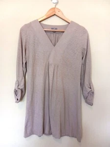 J. JILL Women's Brown V Neck Cotton Top Long Sleeve Size XS - Picture 1 of 4