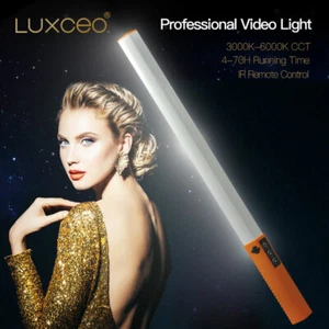 LUXCEO Q508D LED Video Light 3000K-6000K Dimmable Handheld Fill-in Photo Light - Picture 1 of 12