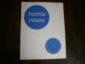 Catálogo Foster Pump Works Nº8 - Imagen 1 de 5