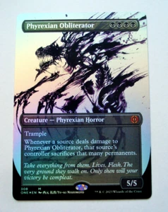 Phyrexian Obliterator V.1  FOIL Borderless Phyrexia: All Will Be One MTG - Bild 1 von 1