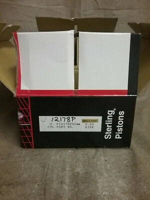 Nuevos pistones Sterling 12178P 0,50 mm (juego de 4) Foto 1 de 2
