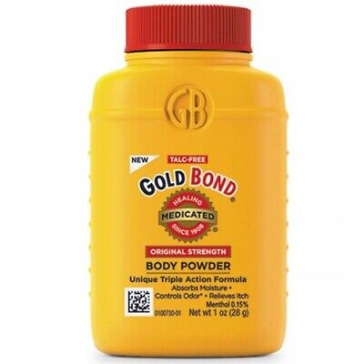 Gold Bond Body Powder Medicated Original Strength 1oz  Lot Of 3 Pc • 10.16€