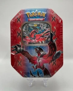 (402835) Pokemon 2014 Yveltal Legends of Kalos Coleccionistas Lata - Sellado de fábrica - Imagen 1 de 16