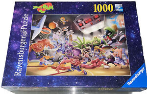 NEW SEALED Ravensburger Space Jam Final Dunk 1000 Piece Jigsaw Puzzle Bugs Bunny