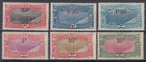 COTE DES SOMALIS SERIE COMPLETE N° 116/121 NEUVE * GOMME TRACE DE CHARNIERE - Imagen 1 de 2