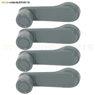 For 1986-1997 Nissan Pickup 4x Gray Left & Right Side Window Crank Handle Foto 1 de 4