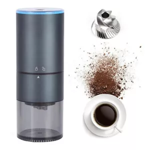Electric Coffee Grinder, Rechargeable Mini Coffee Grinder With Multi Grind Setti - Picture 1 of 7