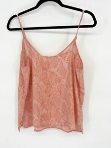 A New Day Camisole Pink Snakeskin Print Medium NWOT - Picture 1 of 8