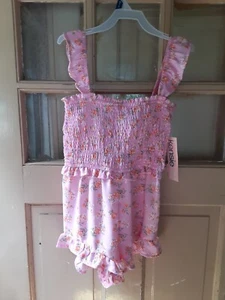 Kensie Girl Sleeveless Dressy Romper Size 12    NEW WITH TAGS - Picture 1 of 2