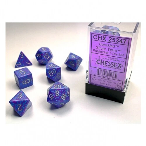 Cubo - Tetra Argento Maculato (Set Di 7 Cubi) - Immagine 1 di 1