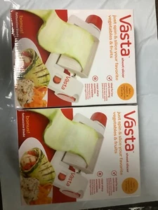 Vasta Vegetable & Fruit Sheet Slicer Veggie Cutter As Seen on TV - Lot of 2 - Picture 1 of 1