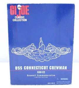 1998 GI Joe USS Connecticut Crewman SSN-22 New NIB Toy Action Figure VTG Seawolf - Picture 1 of 12