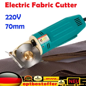 170W Tijeras Eléctricas Tijeras de Cortar Tela Cuero PVC Alfombra Cortador de Costura NUEVO - Imagen 1 de 13