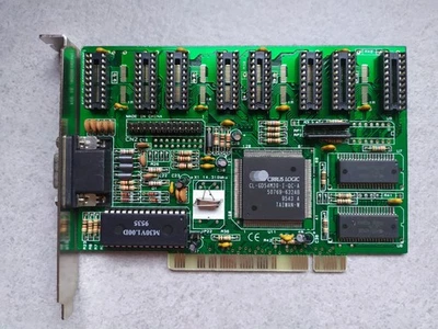 SVGA PCI Cirrus Logic 1MB GD54M30-I-QC-A - Immagine 1 di 3