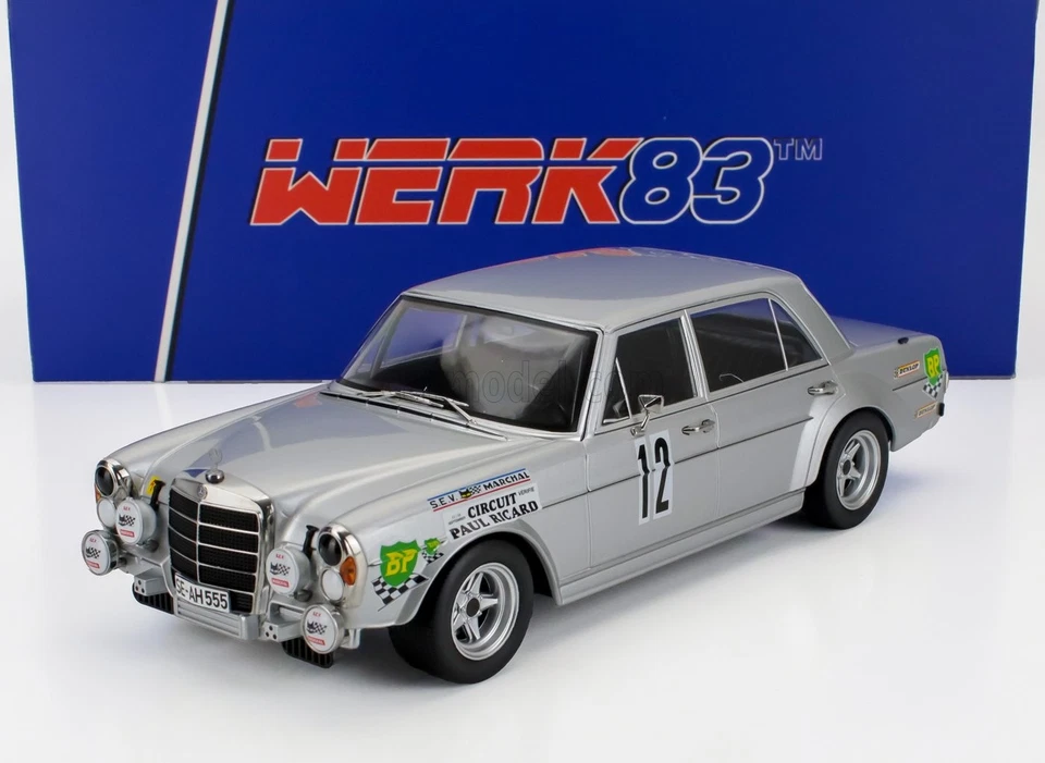 WERK83 W18030004 MERCEDES BENZ - 300 SEL 6.8 AMG N 12 12h PAUL RICARD 1971 KLAUS