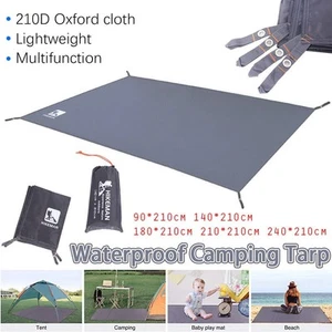 Ultralight Tent Footprint Waterproof Camping Tarp Ground Sheet + Drawstring Bag - Picture 1 of 26