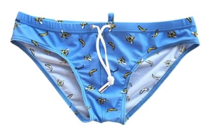 DSQUARED2 men's swimwear briefs D7B332390.24346 white TG.46 - Picture 1 of 6