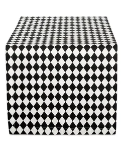 Harlequin Print Halloween Table Runner - Picture 1 of 12
