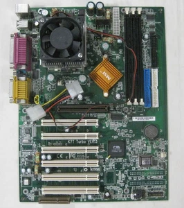 Micro Star MSI K7T TURBO VER:3 ( MS-6330 ) mit CPU / Sockel 462 - Afbeelding 1 van 7