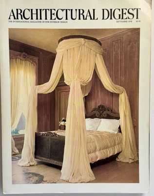 Vintage Architectural Digest September 1978 Andy Williams Los Angeles Home - Image 1 of 4