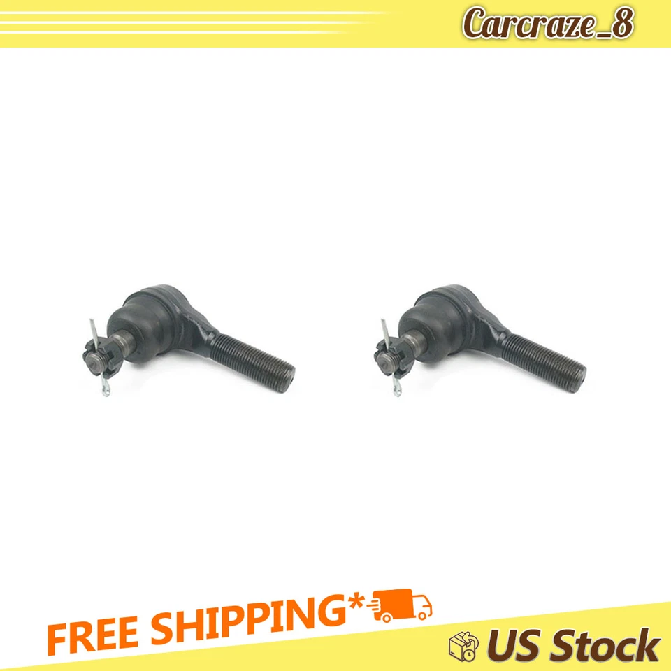 Extremos de barra de amarre exterior delanteros 2x para Dodge Ram 50 1990 1991 1992 1993 2,4 L tracción trasera Foto 1 de 1