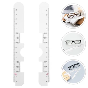 2 Stück Pupillen Entfernungslineal Schüler genaues Pupillometer Messen - Bild 1 von 12