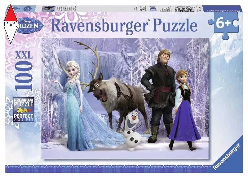 PUZZLE RAVENSBURGER PUZZLE 100 PZ FROZEN A - Immagine 1 di 1