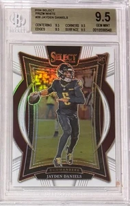 2024 Jayden Daniels Select White Prizm RC - BGS 9.5 Gem Mint... #32/35 - Bild 1 von 2