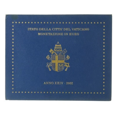 [#347596] Vatican, Jean-Paul II, Coffret 1c. à 2€, 2002, Rome, MS - Image 1 of 2