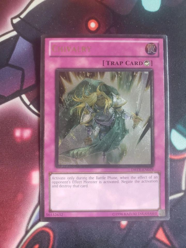 Yu-Gi-Oh! Chivalry (UTR) DREV-EN079 Ultimate Rare Near Mint Unlimited  - Image 1 of 1