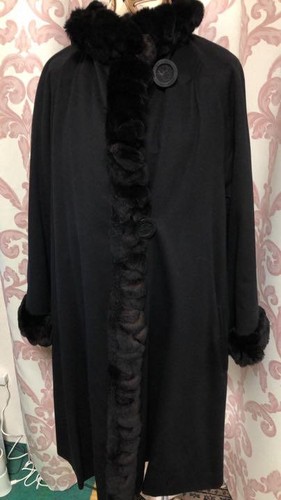 Cappotto reversibile in seta cashmere Fendi