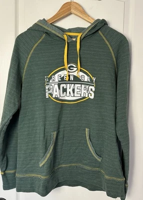 Ropa del equipo de la NFL sudadera con capucha para mujer talla L Sage Green Bay Packers Foto 1 de 4