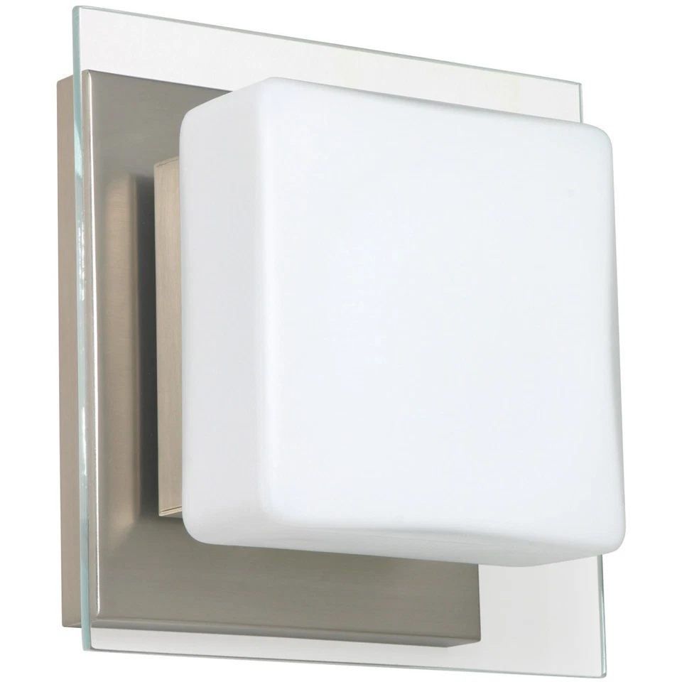 Aplique de pared Besa Lighting 1WS-773539-LED-SN Alex níquel satinado Foto 1 de 2